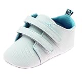 First Steps Baby Boys Athletic Fashion Sneakers Active Baby Shoes White Size 3