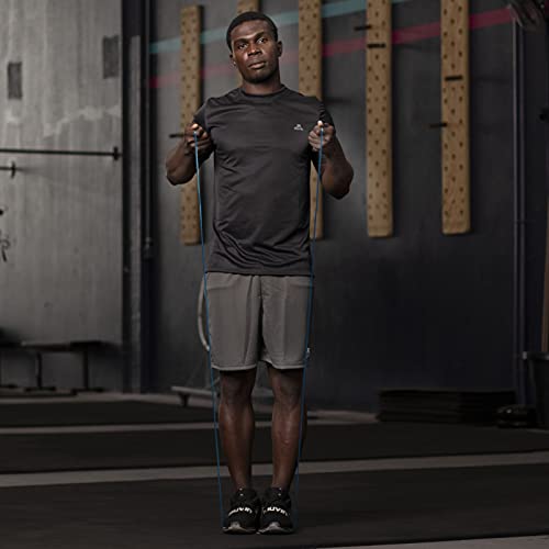 Corda de Pular Muvin Basics Tamanho Ajustável em PVC - Corda de Saltos Com Velocidade Para Treino Fu