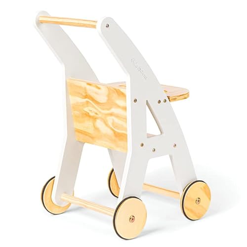 Carrinho de Boneca - Branco | Ateliê Materno, Médio