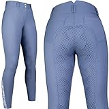 Bequemer elastischer Knöchel HKM Sole Mio TIA Hose 6900 Dunkelblau 48