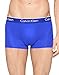 Calvin Klein Men's Underwear Air FX Micro Low Rise Trunks, Cobalt Water, Large