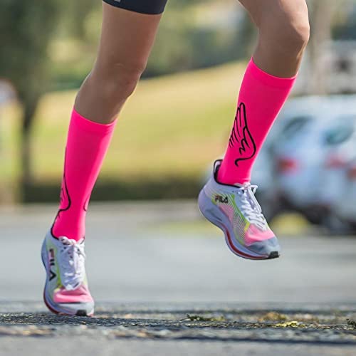 Meia Longa HUPI Asas Rosa, Cor: ROSA