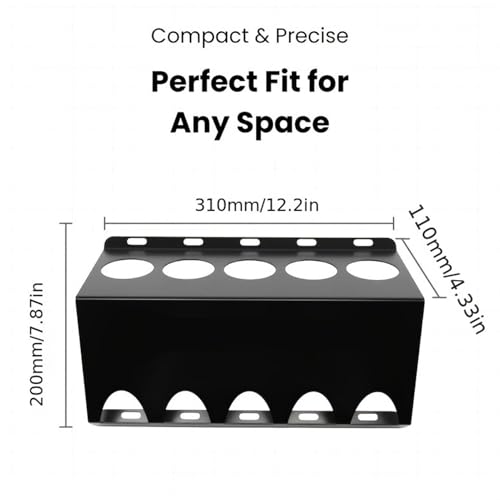 Solution d'atelier de garage pour ranger 5 tubes de silicone - 6
