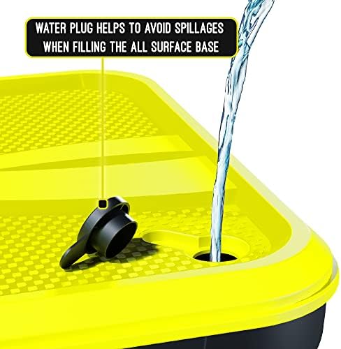 Pro All Surface Swingball | Swingball's Ultimate Game for 6+ to Adults | Real Tennis Ball and 2 Power Bats | Superior All Surface Base
