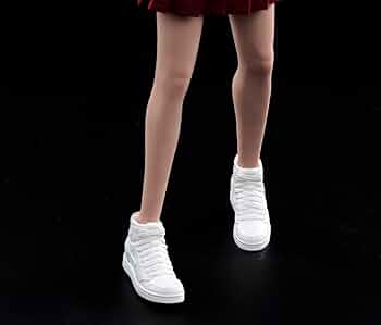 スニーカー　フィギュア　ミニチュア　マスコット　靴　シューズ Amazon.co.jp: 1/6 スケール ドール用キャンバスシューズ