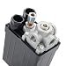 3 PUERTOS COMPRESOR DE AIRE CONTROL DE PRESIÓN INTERRUPTOR MONOFÁSICO 1/4"BSP