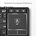 iClever Foldable Keyboard, BK08 Bluetooth Keyboard with Sensitive Touchpad (Sync Up to 3 Devices), Tri-Folding Pocket-Sized for Windows Mac Android iOS