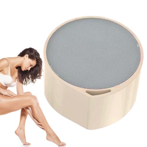 Dual-side Nano Skin Perfect Tool, Kristall Haarentferner, Wiederverwendbarer Nano Haarentferner für Damen Herren, Tragbare schmerzfreier Epilierer und Peeling für Rücken, Arme und Beine (Gold)