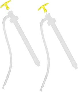 2pcs Manual Oil Transfer Pump Plastic Fuel Siphon Hand Pump for Gasoline Water Removal Portable Car Accessories