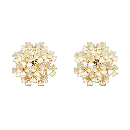 Matty-LZ Damen Harz Ohrring Ohrstecker Elegant Einfach Frauenohrringe Cover