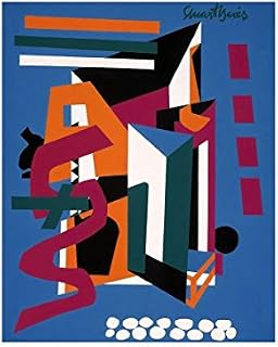 Bruce McGaw Graphics Medium Still Life, 1953 by Stuart Davis, Art Print Poster 11" x 14"