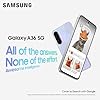 Samsung Galaxy A36 5G Smartphone, Awesome Intelligence, 8GB RAM, 256GB Storage, 50MP Camera, Awesome Black, 3 Year Extended Warranty (UK Version)