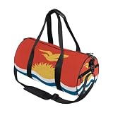 Sac de sport rond léger avec poche intérieure, sac de sport pour homme et...