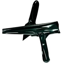 Premium Latex Brief with External Front and Internal Rear Sheath - Fetish - Black