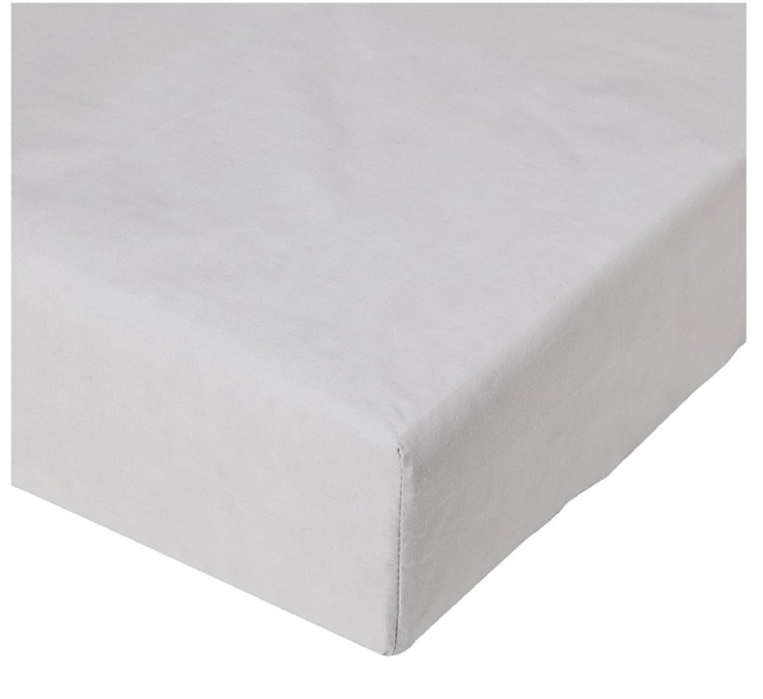 Smart Living Polycotton Fitted Bedsheet - King Fitted - Grey