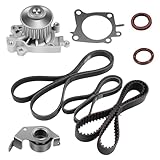 ECCPP Timing Belt Kit with Water Pump Compatible 2002 2003 2004 2005 2006 2007 For Mitsubishi Lancer l4 2.0L 951-75029