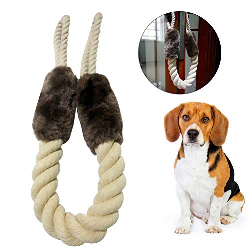 Brinquedo para cães de estimação - brinquedo de brinquedo de corda de algodão para animais de estima