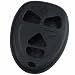 KeyGuardz Black Rubber Keyless Entry Remote Key Fob Skin Cover Protector