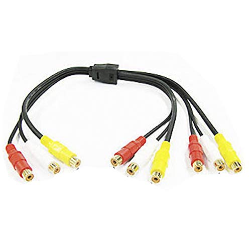 Amazon | RCA-AV2分配ケーブル(メス-メスx2) AVF-YF | COMON(カモン