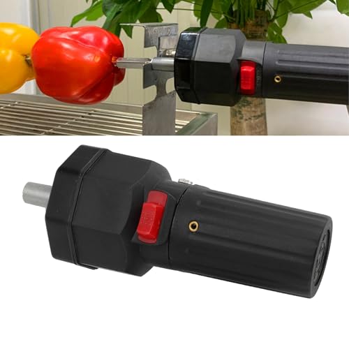 Ausla FD601A-2 USB Grillmotor, 5V Rotierender Motor für Grillspieß, 3-3,5 U/min Drehzahl, 6,5x6,5mm Aufnahme, 0-16 kgf.cm Drehmoment