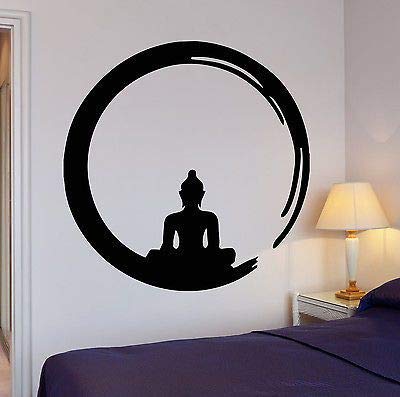 LYOMAN Buddha Sign Wall Decroative Vinyl Sticker for Home D cor, Bedroom, Living Room, Hall