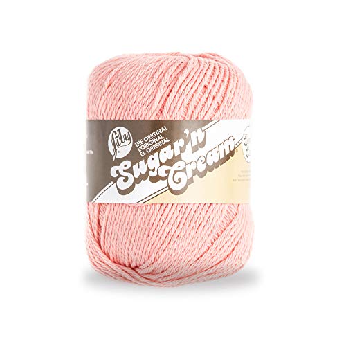 Image of Lily SUGAR N CREAM SUPER SIZE Yarn, Coral Rose
