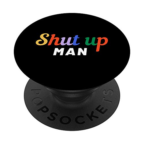 Shut Up Man - Joe Biden to Trump - Shut Up Man - Debate Meme PopSockets Agarre y Soporte para Teléfonos y Tabletas