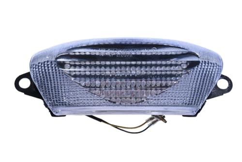 Feu arrière LED pour Honda VTR 1000F Firestorm 1997-2000 avec clignotants intégrés blanc clair