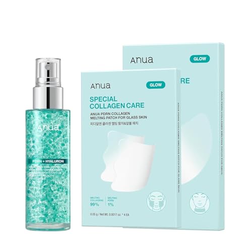 Anua PDRN Collagen Plumping & Firming Care Set, PDRN Salmon DNA G...