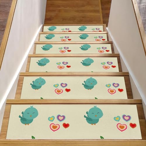 Tapis d'escalier antidérapants en TPE pour un intérieur chaleureux et sécurisé