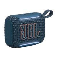 JBL Go 5, Ultraportabler Bluetooth‑Lautsprecher, Wasserdicht, Blau – Ansicht 1