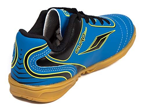 Chuteira Infantil Futsal 4203I - AS032 Cor:Azul-Verde;Tamanho:28