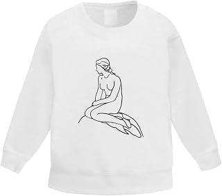 Azeeda 'Beautiful Mermaid' Kid's Sweatshirt/Jumper (3-4 Years) (KW00032671)