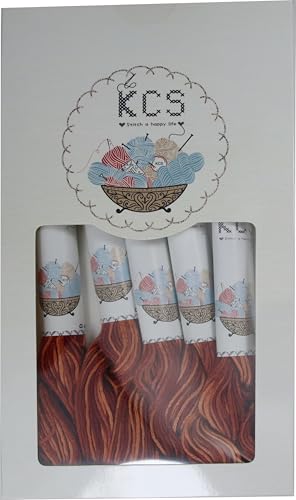 Image of KCS Big skeins of 25 Meters Size 25 Color Variegated Cross Stitch Stranded Threads,6 skeins,69