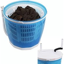 Portable Camping Washing Machine, Small Laundry Washer for Space-Saving Convenience, Washing Machines Perfect for On-The-Go Use Underwear, Socks, Baby Clothes