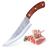 GAINSCOME Handmade Stainless Steel Boning Knife Kitchen Forged Chinese Vegetable Knives Fishing Knif
