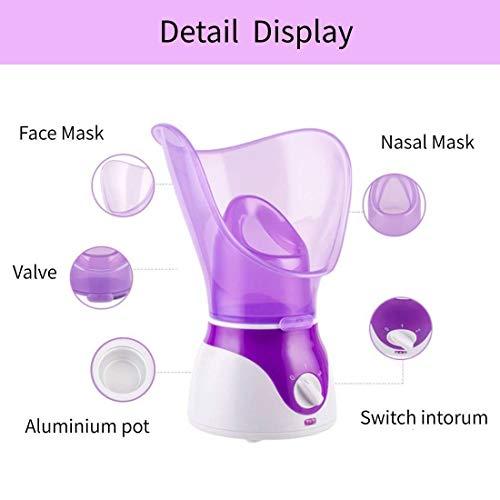 MODVICA Facial Steamer Deep Clean and Hydrate The Skin Water replenishing Sprayer Face humidifier Professional Facial Treatment for Face Personal Sauna Spa - Thumbnail 6
