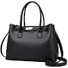 Travistar Handbag Women Medium Shoulder Bag Women's Bag Elegant Shoulder Bag Faux Leather Crossbody Bag Fashion Handle Bags Bag Bag with Removable Belt, Black