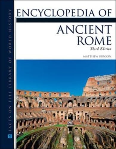Encyclopedia Of Ancient Rome (Facts On File Library Of World History)