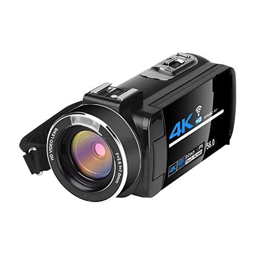 Caméra de vlogging 4K vision nocturne pour filmage extérieur net - 6