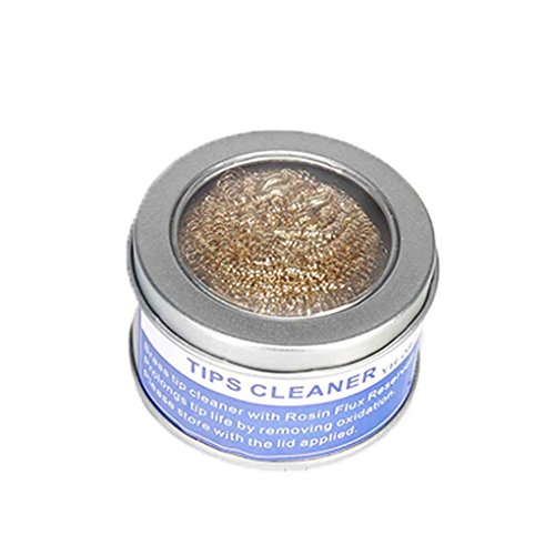 08C alto flujo de la resina Herramientas extremidad del soldador Cleaner Limpiador Soldadura Soldadura punta de hierro de cobre de la bola Regard Natral