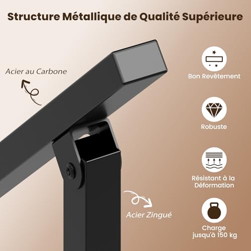 Main courante d'escalier installation facile pour sécuriser 3 marches de maison - 3