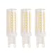 Produktbild BOGAO G9 Sockel 88-SMD 2835 LED-Glühlampe, 8W, 6000K (Weiß) 600-700LM, Entspricht 70W-Halogenlampenwechsel, 200V-240V AC, 360 Abstrahlwinkel 360, Dimmbar, 3er-Pack