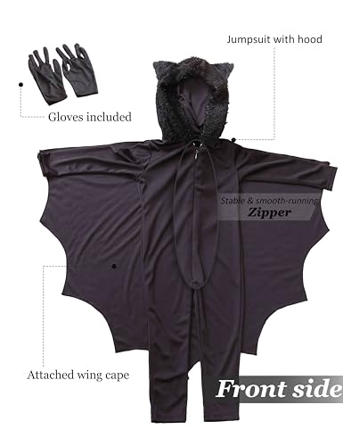 Disfraz Unisex Vampire Bat para niños talla 2T-14 miniatura 3