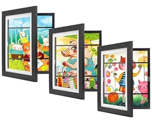 Lomild Kinder-Kunstrahmen Set 3 Stück