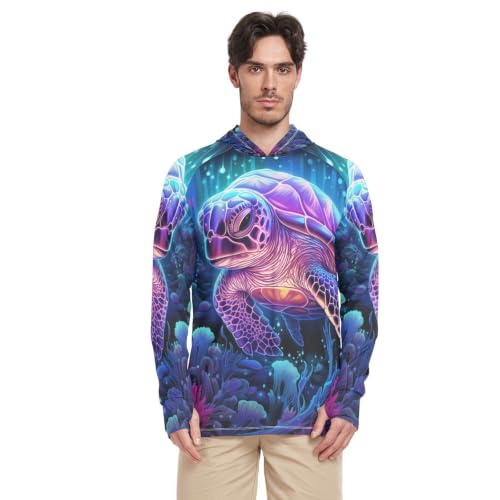 Rash guard homme manche longue pour éviter les coups de soleil lors de la pêche