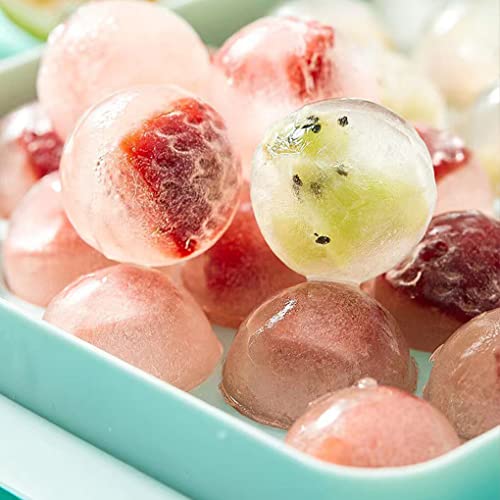 XUSIJAKQ1 4 X (Multi) Molde de bola de gelo bandeja de cubos de gelo para fazer glacê festa