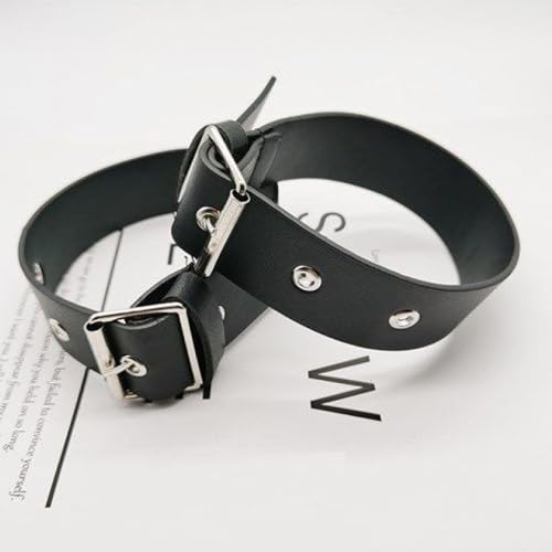 2 Pack Kilt Extender Straps Adjustable Leather Band Cuff Belt Buckle Fastener Replacement for Coat Sleeve Dress Jacket Shoes Leg Thigh Garter3