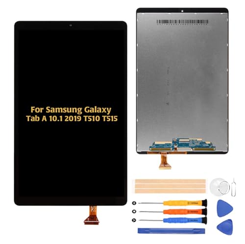 A-MIND LCD Screen Replacement Kit for Samsung Galaxy Tab A 10.1 2019 SM-T510 SM-T515 Display and Touch Digitizer Assembly, Includes Repair Tools (Black)