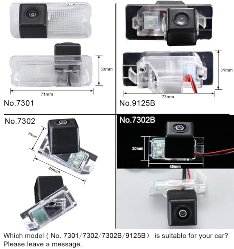 Image of HD Auto Vehicle 170Rear View Parking Aid Reversing System Backup Car Reverse Camera Compatible with Fiat Abrath 500 595 695 500C 595C 695C Rockstar Cabrio Convertible /E-Sport Lounge /Diesel /Petrol /FWD
